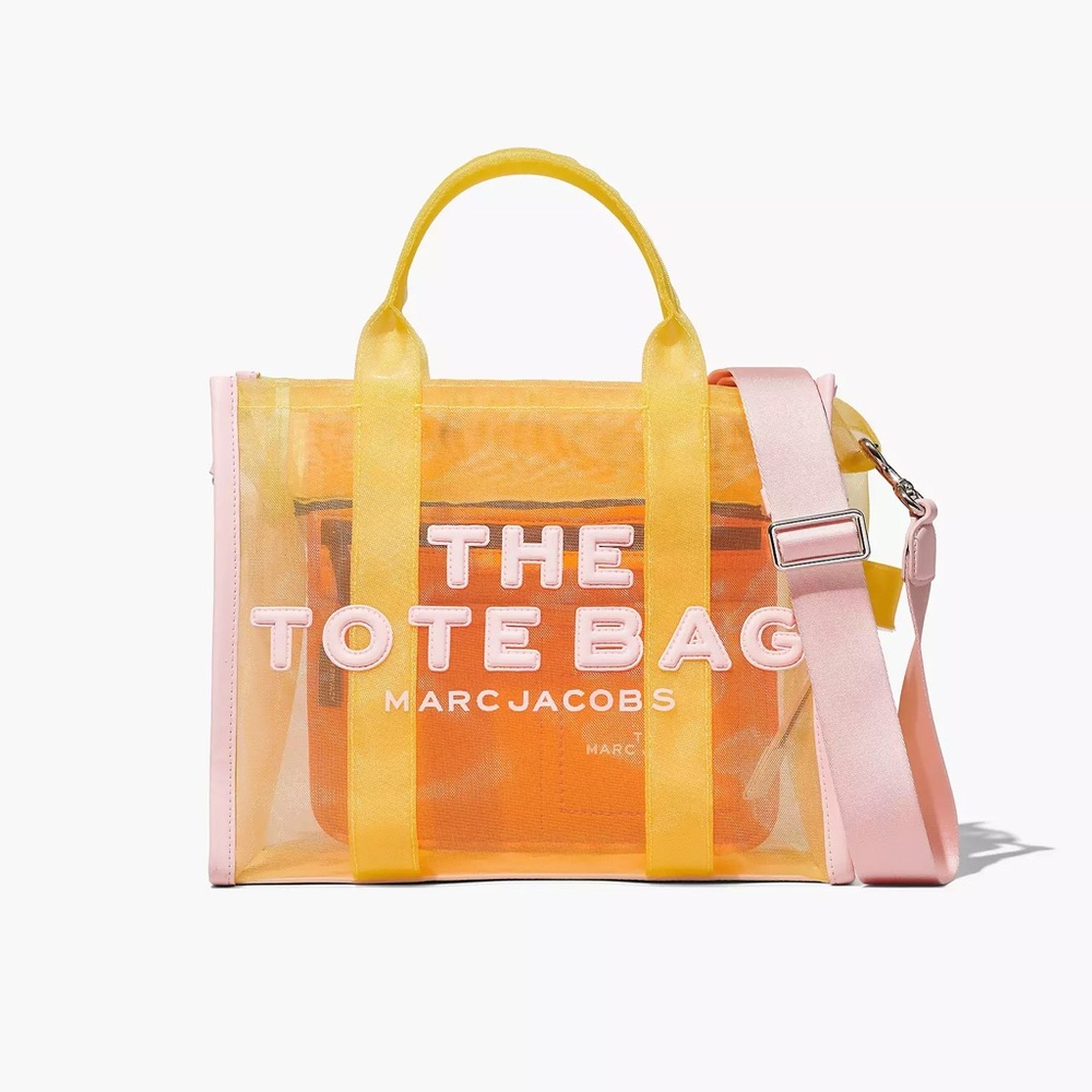 Marc Jacobs Colorblock mesh tote in size medium